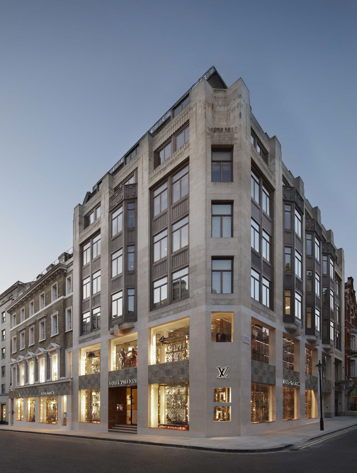 Louis Vuitton Store by Peter Marino, London Bond Street