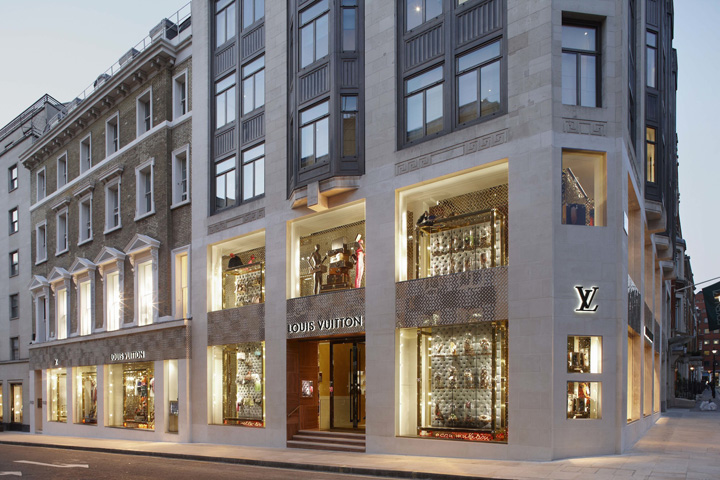 A First Look Inside The Modern Brutalism Of Louis Vuitton's New Store, British Vogue