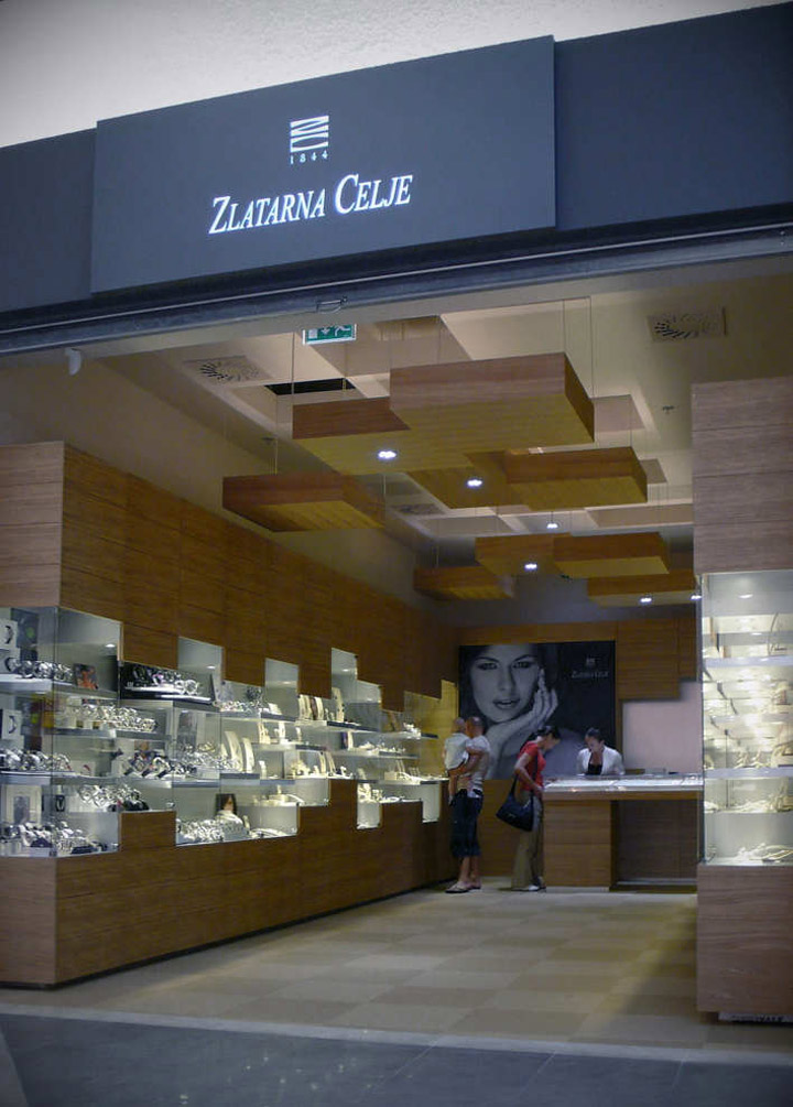 Jeweler Zlatarne Celje concept stores by OFIS arhitekti 02 Jeweler franchise Zlatarne Celje concept stores by OFIS arhitekti, Slovenia