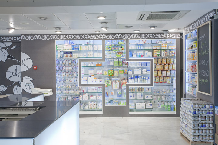 Arenal2 Pharmacy by Marketing-Jazz, Madrid » Retail Design Blog
