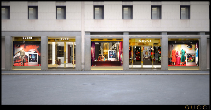 Gucci store, Milan » Retail Design Blog