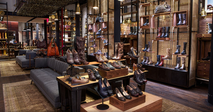 frye boots store