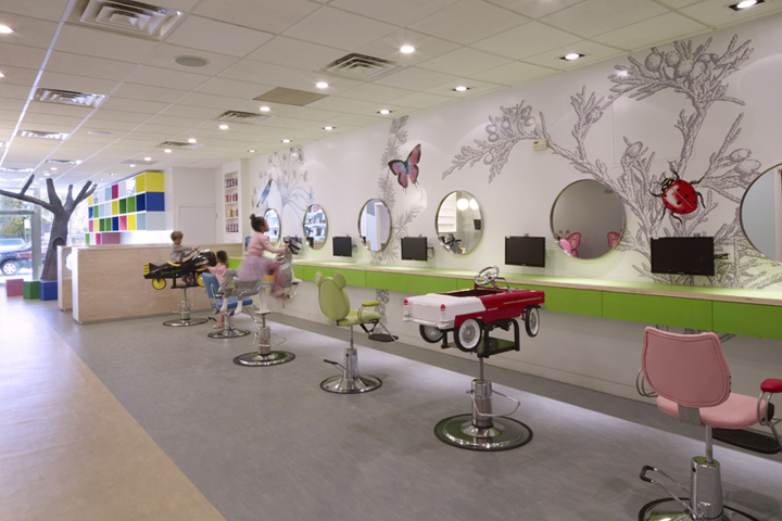 Beehives & Buzzcuts children's hair salon by Andrea Mason, New York