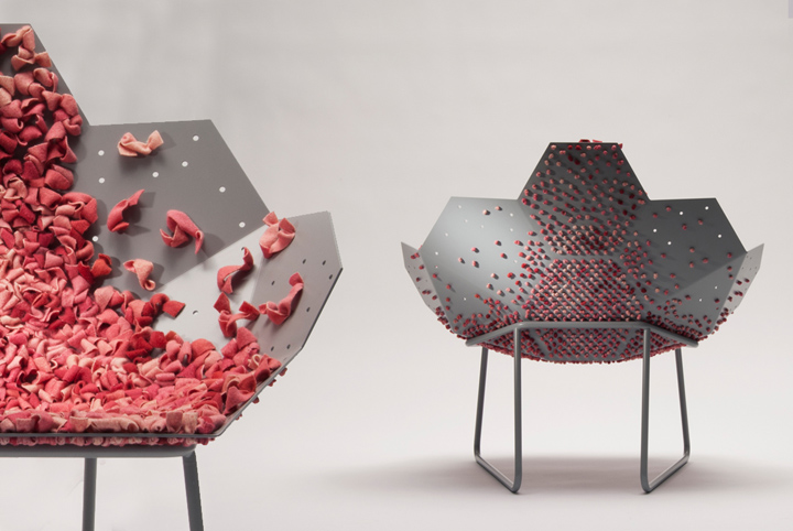 Blush lounge chair by Sofie Brünner » Retail Design Blog