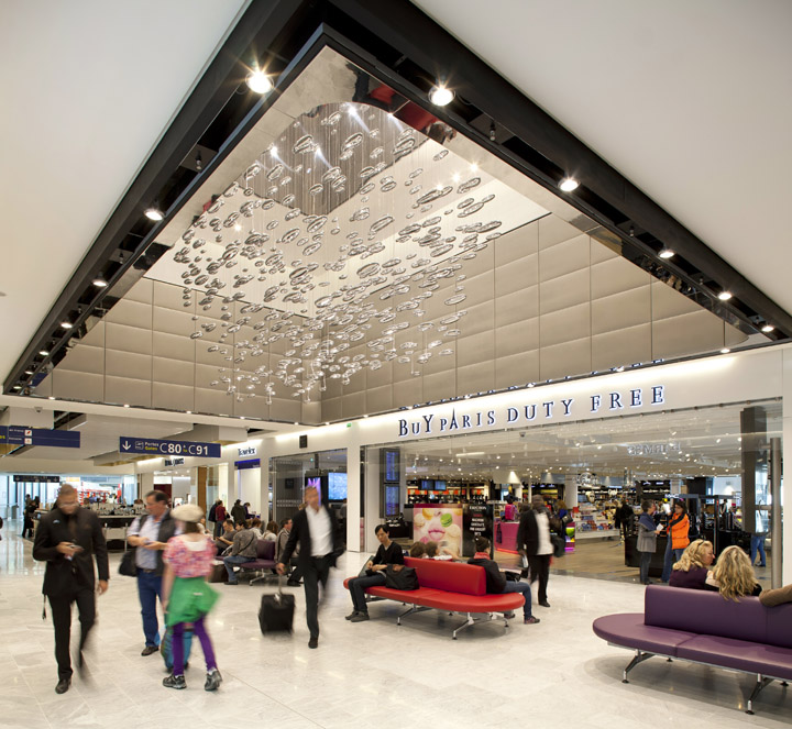 Charles de Gaulle airport shopping center by W&CIE, Paris