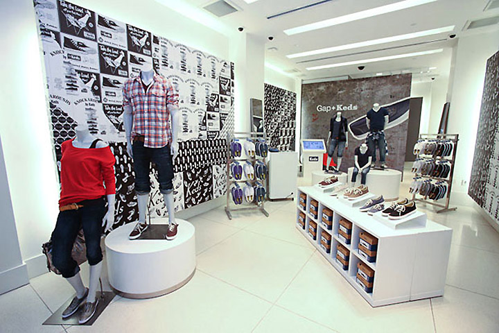Gap + Keds store concept by Reluctant 