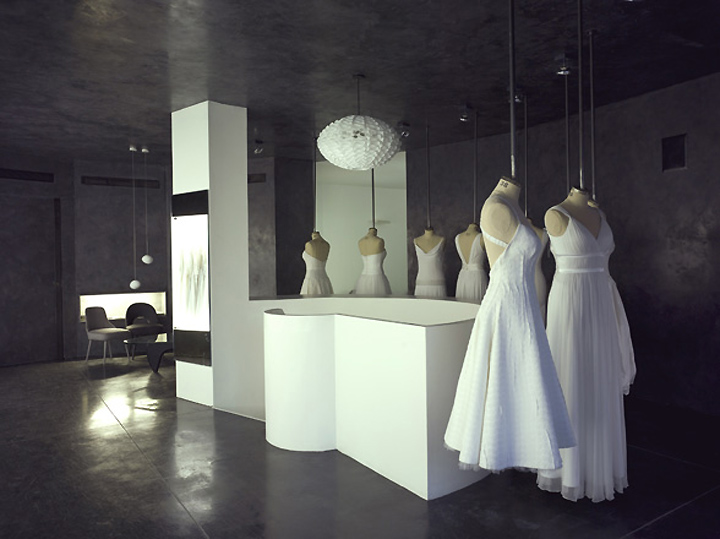 Hila Gaon wedding gown store by k1p3 architects, Tel Aviv » Retail ...