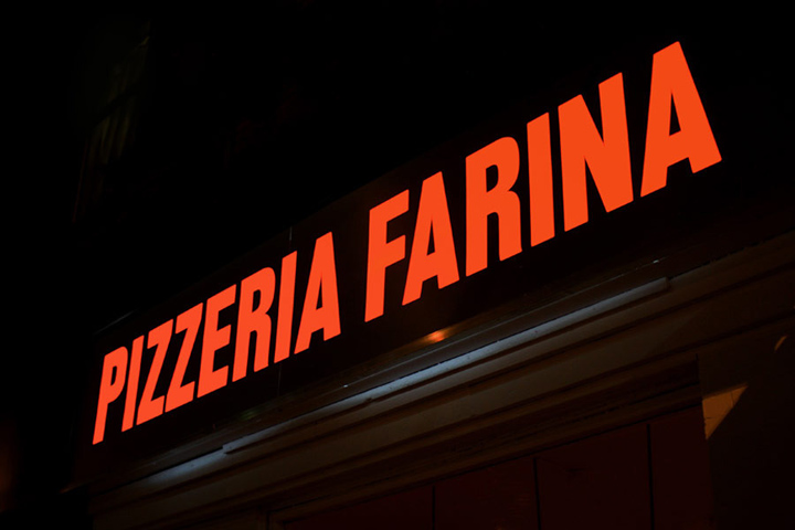 Pizzeria Farina identity design Glasfurd Walker 09 Pizzeria Farina identity & design by Glasfurd & Walker