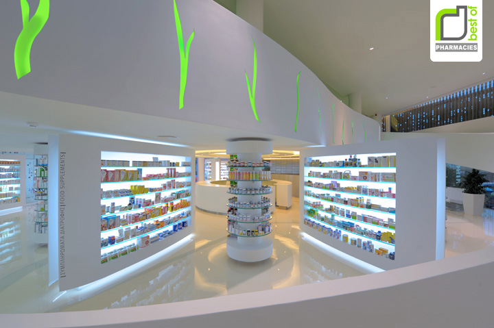 Pharmacies Placebo Pharmacy By Klab Architecture Athens