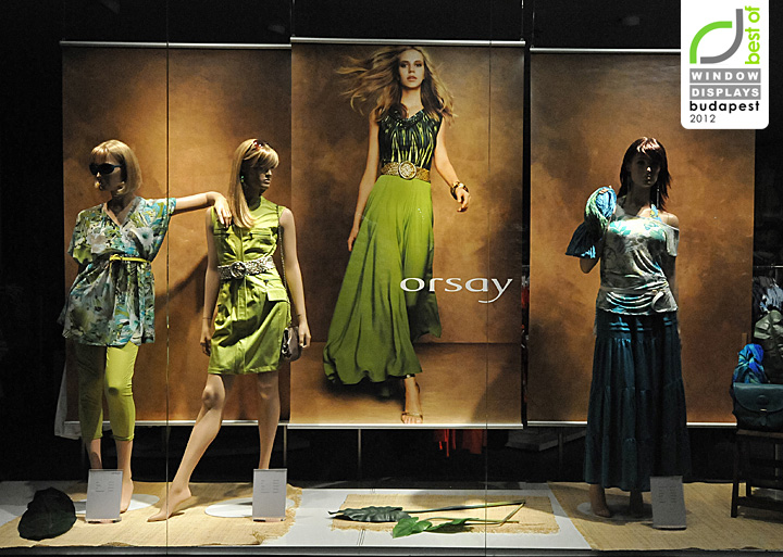Orsay displays Summer 2012, Budapest