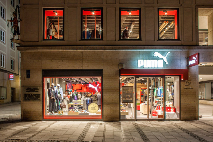 Puma store by Plajer \u0026 Franz Studio, Munich