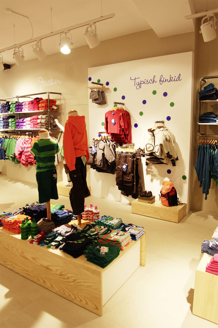 FINKID children clothing concept store by The Store Designers, Erfurt