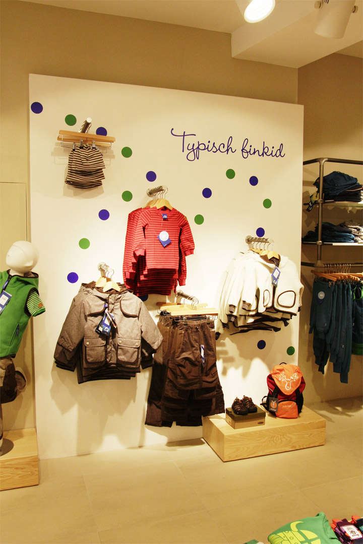 FINKID children clothing concept store by The Store Designers ...