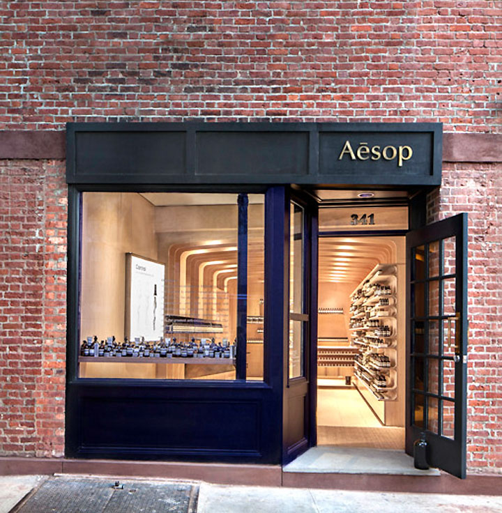 Aesop store by March Studio, New York » Retail Design Blog