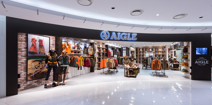 Aigle flagship store by Seoul