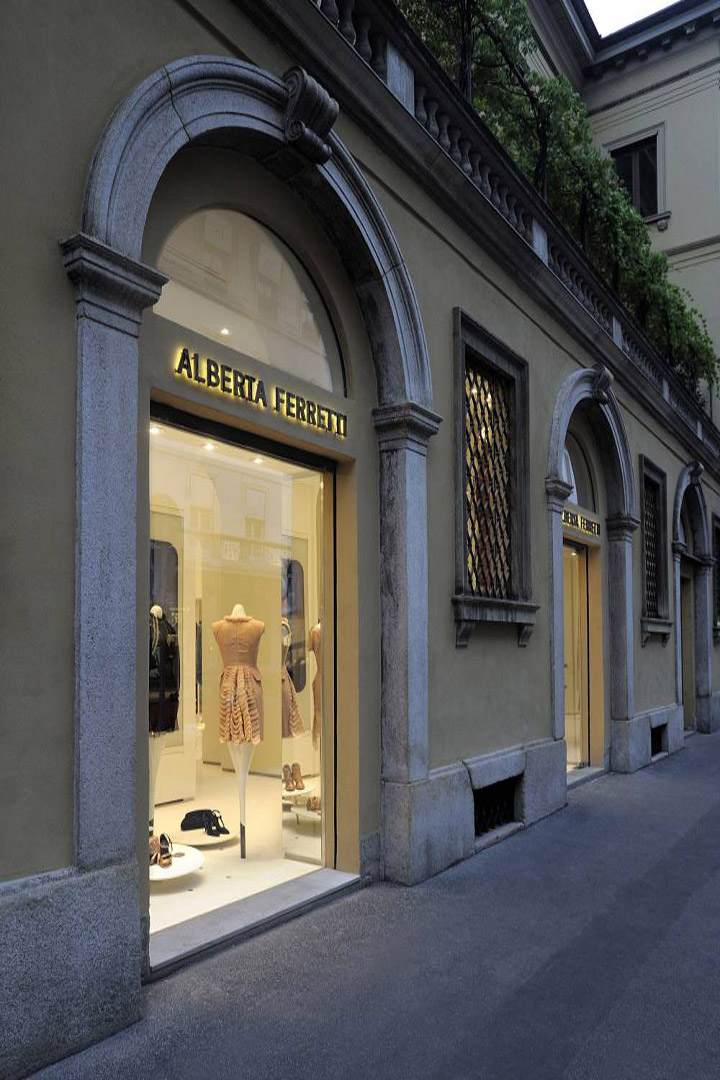 Alberta Ferretti flagship store by