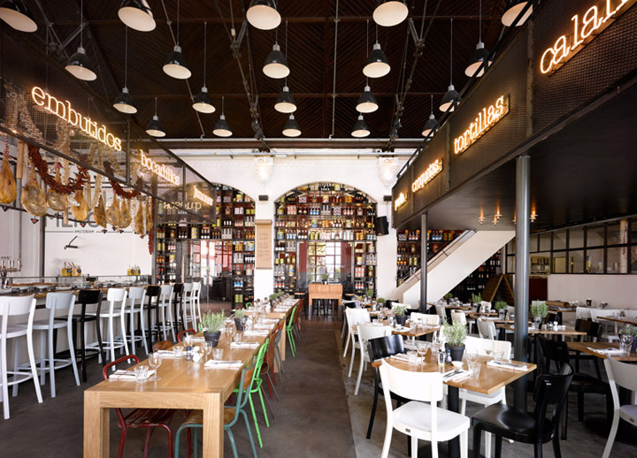 Mercat restaurant by Concrete, Amsterdam » Retail Design Blog