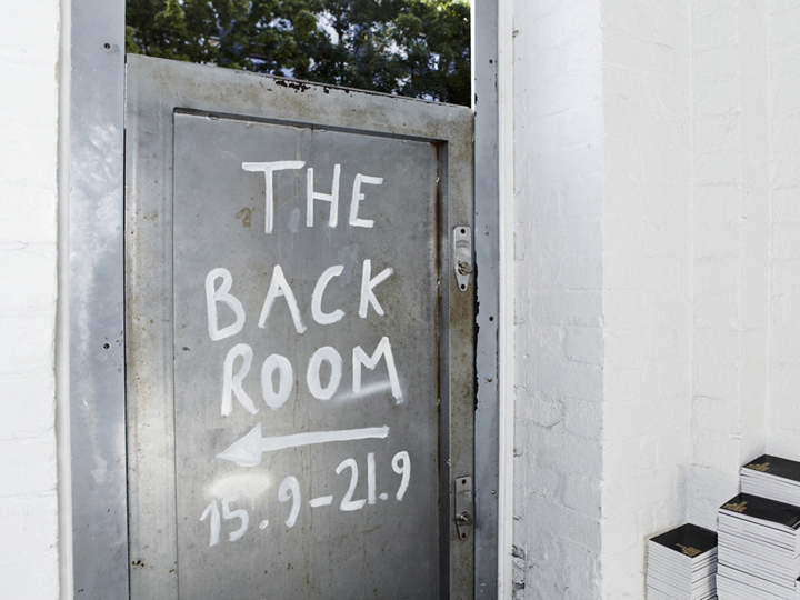 The Back Room pop-up by Studio Toogood, London