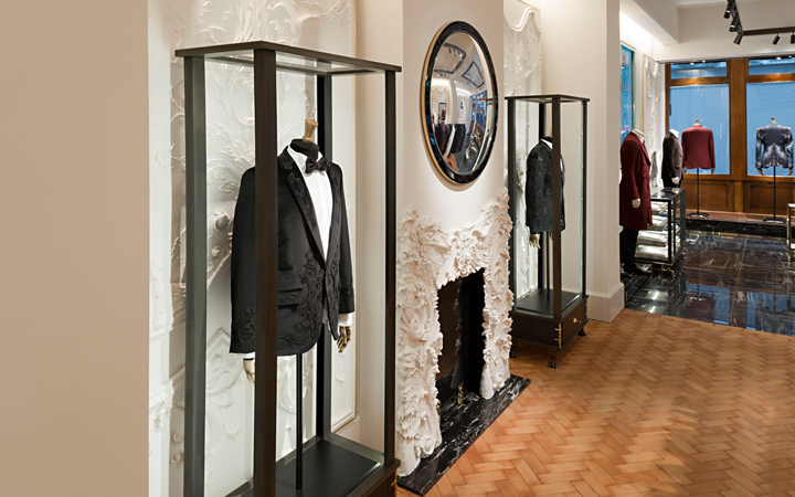 Alexander McQueen's London flagship store reopens after an overhaul by  David Collins Studio