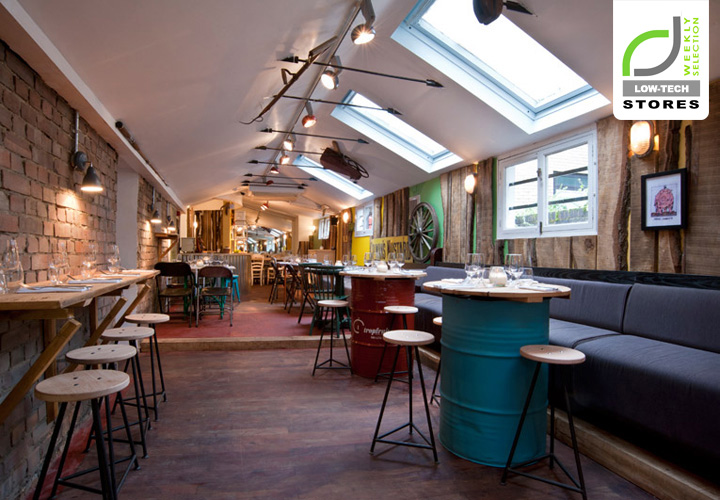 LOW-TECH DESIGN! The Shed restaurant, London Â» Retail Design Blog