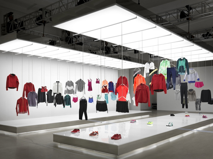 Nike pop-up showroom by Maggie Peng & Albert Tien, Beijing