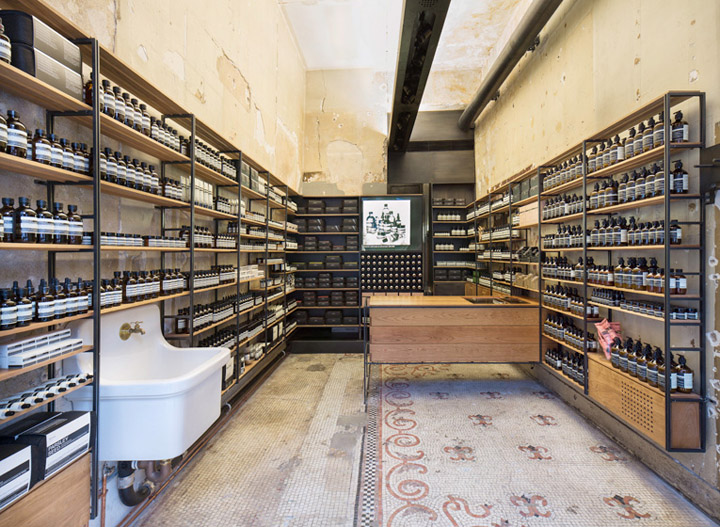 Aesop store by Architecture Outfit, New York » Retail Design Blog