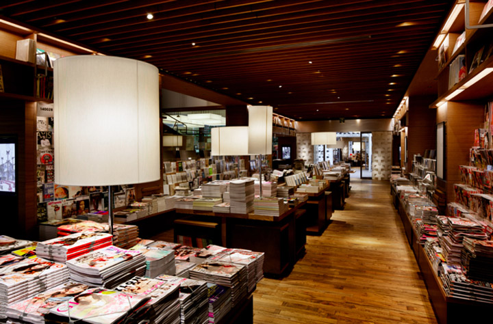 Bookstores T Site Bookstore By Klein Dytham Architecture Daikanyama Japan