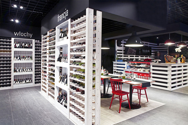 wooden wine rack » Retail Design Blog