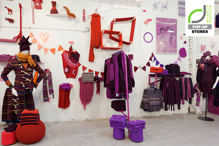 Hub haalbaar handelaar POP-UP STORES! The Art of Knit by United Colors of Benetton, New York