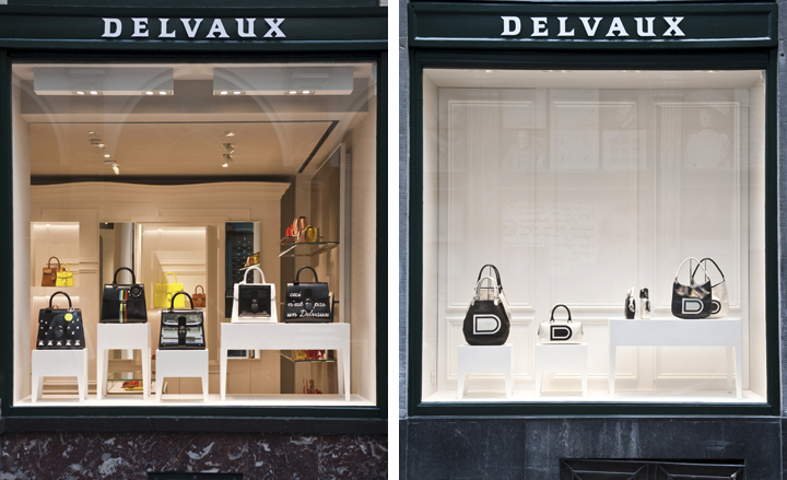 Delvaux store concept by Martine Feipel & Jean Bechameil, Brussels