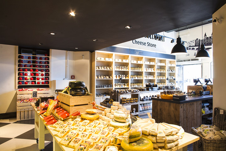 Old Amsterdam Cheese store by studiomfd Amsterdam 09 Old Amsterdam Cheese flagship store by studiomfd, Amsterdam