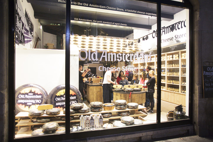 Old Amsterdam Cheese flagship store by studiomfd, Amsterdam