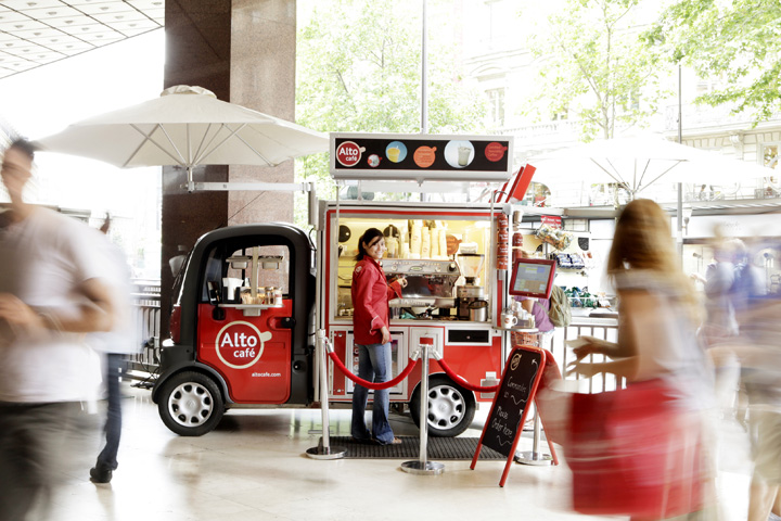 Burma bemærkede ikke styrte Alto Café mobile pop-ups, Paris