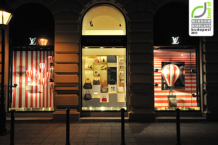Louis Vuitton 'Hot Air Balloons' Window Display 2013 - Best Window Displays