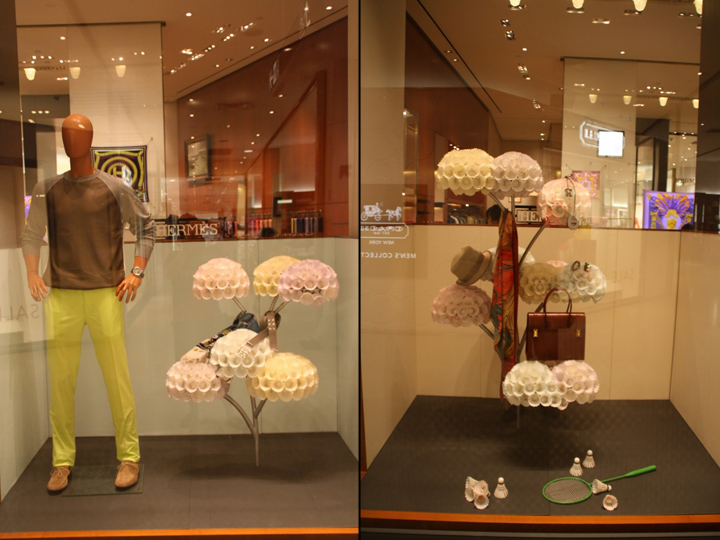 Hermès: design the window displays of their boutiques in Singapore