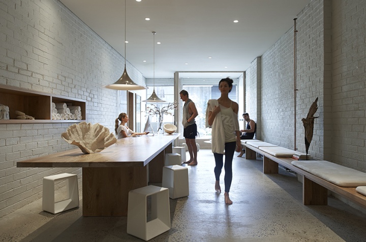 One Hot Yoga studio by Rob Mills, Melbourne