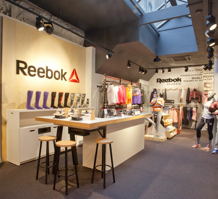 Reebok store in Covent Garden by Brown Studio, London – UK » Retail Design  Blog