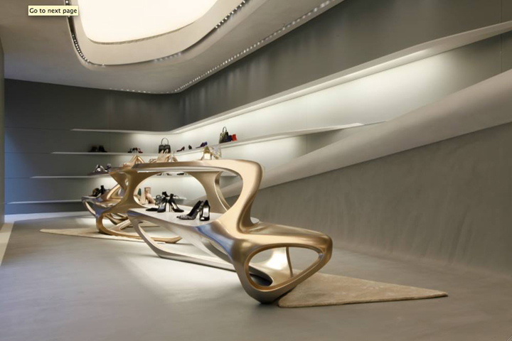 ... flagship store by Zaha Hadid, Milan â€“ Italy Â» Retail Design Blog