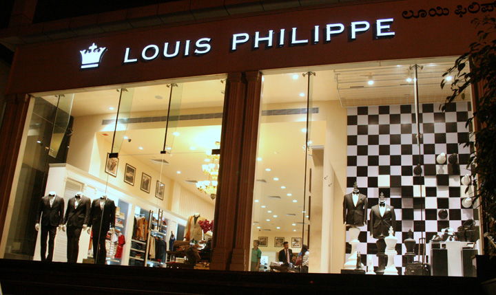 Louis Philippe store, New Delhi India