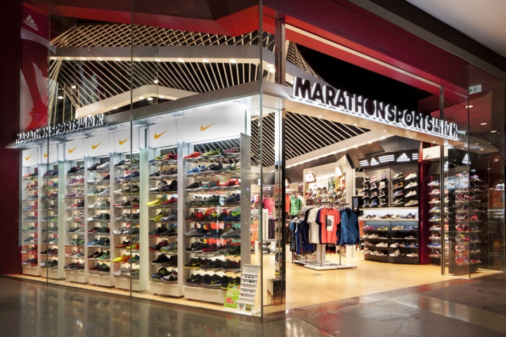 Marathon Sports store by Purge, Hong Kong