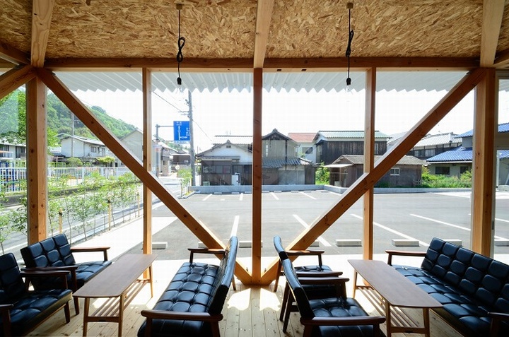 Cafeteria by Niji Architects Ushimado Japan 04 Cafeteria in Ushimado by Niji Architects, Okayama   Japan