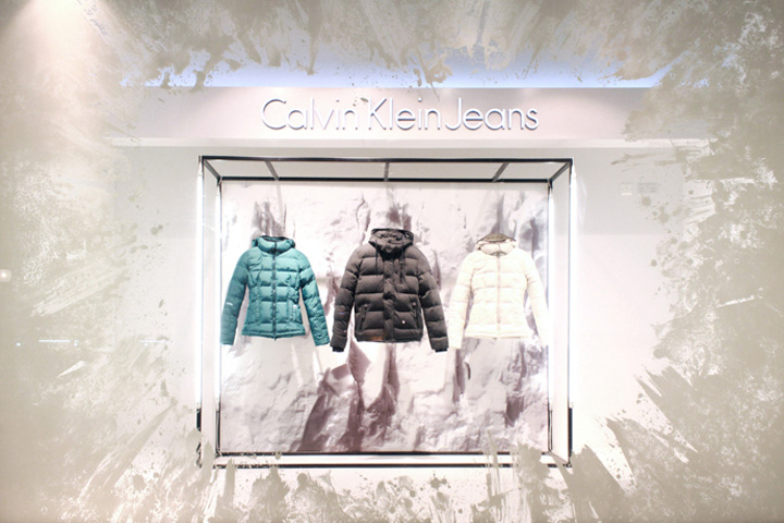 Calvin Klein icebergs windows by StudioXAG, Worldwide