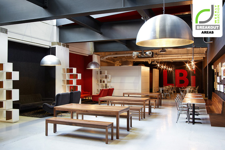 » BREAKOUT AREAS! LBi event space by Jackdaw Studio