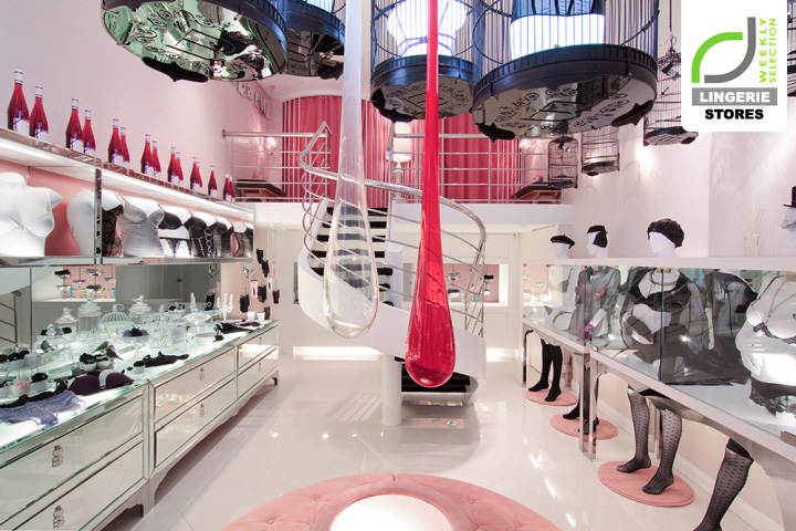 LINGERIE STORES! BUBIES Lingerie Limited flagship store by PplusP  Designers, Hong Kong