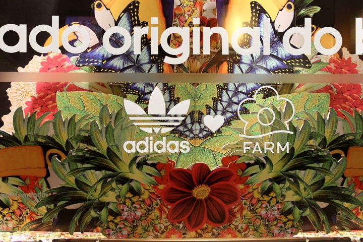 Omhoog Geletterdheid ongebruikt adidas Original's & The Farm Company Collection visual merchandising by AGE  Isobar, Brazil