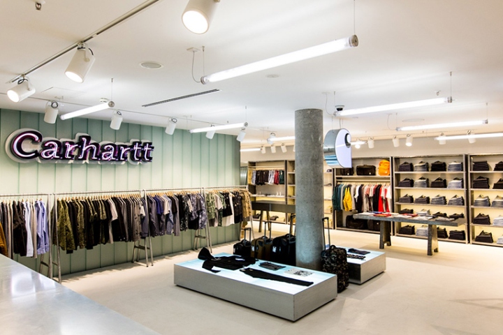 Carhartt W.I.P. store by Andrea Caputo, Berlin – Germany