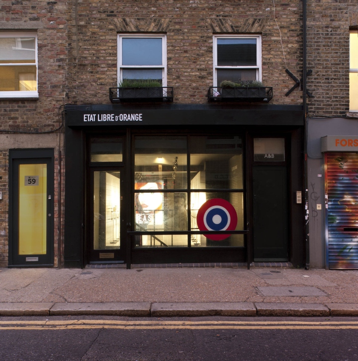 英国伦敦–Etat Libre香水店设计