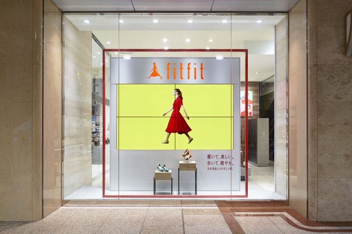 日本-大阪–Fitfit女鞋店设计