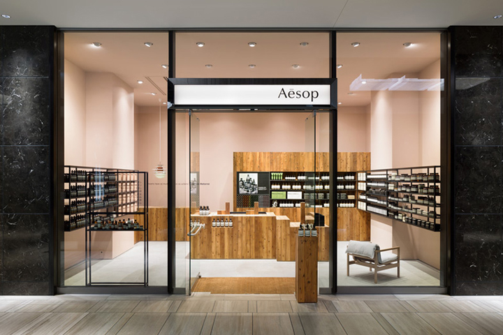 日本-大阪–Aesop化妆品店设计