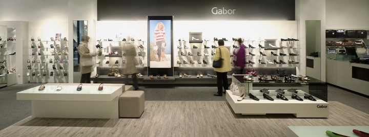 warm groot Bachelor opleiding Gabor stores by D'art Design Gruppe, Frankfurt am Main – Germany
